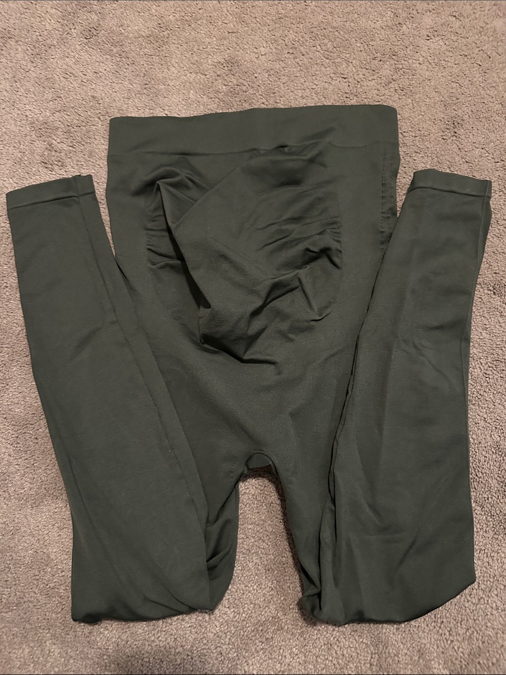 BLANQI Dark Green Maternity/Support Leggings